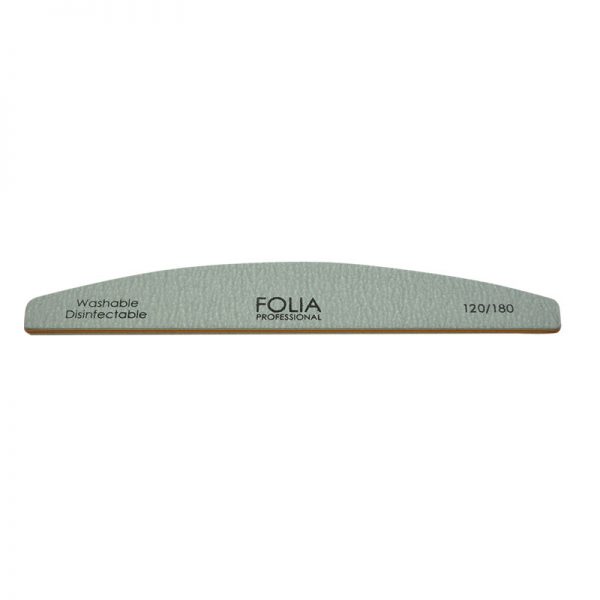 FOLIA COSMETICS Nail File Boat Grey