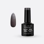 Semi-permanent nail polish 8ml – #972 (Graphite Metal)