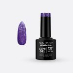 Semi-permanent nail polish 8ml – #997 (Lilac Glitter)
