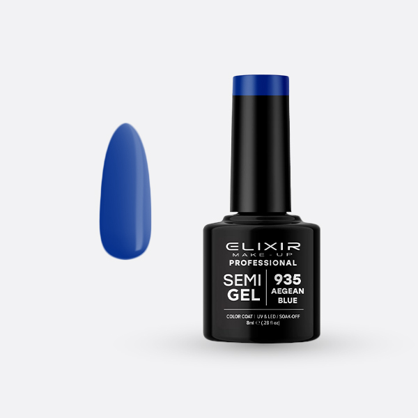 Ημιμόνιμο βερνίκι 8ml – #935 (Aegean Blue) Ημιμόνιμο βερνίκι 8ml – #935 (Aegean Blue)