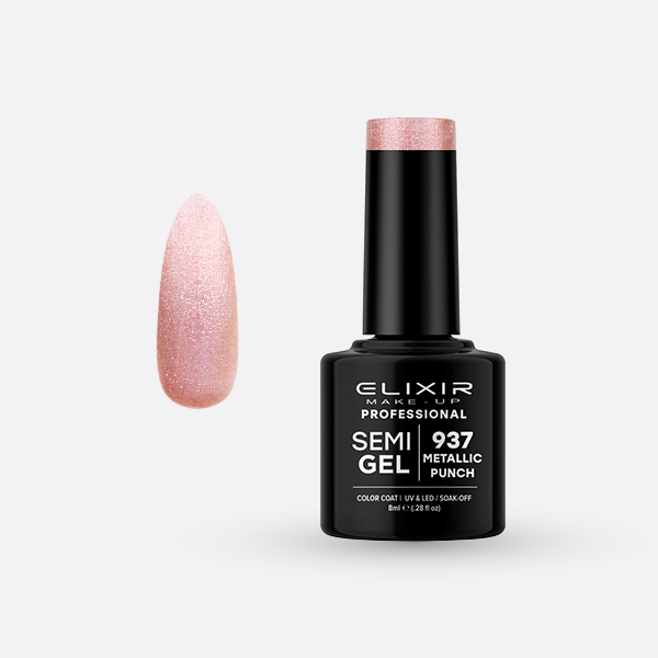 Ημιμόνιμο βερνίκι 8ml – #937 (Metallic Punch) Ημιμόνιμο βερνίκι 8ml – #937 (Metallic Punch)