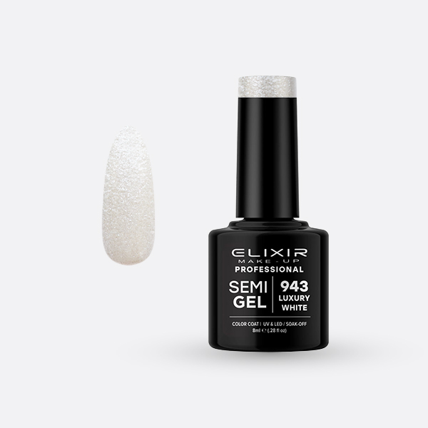 Ημιμόνιμο βερνίκι 8ml – #943 (Luxury White) Ημιμόνιμο βερνίκι 8ml – #943 (Luxury White)