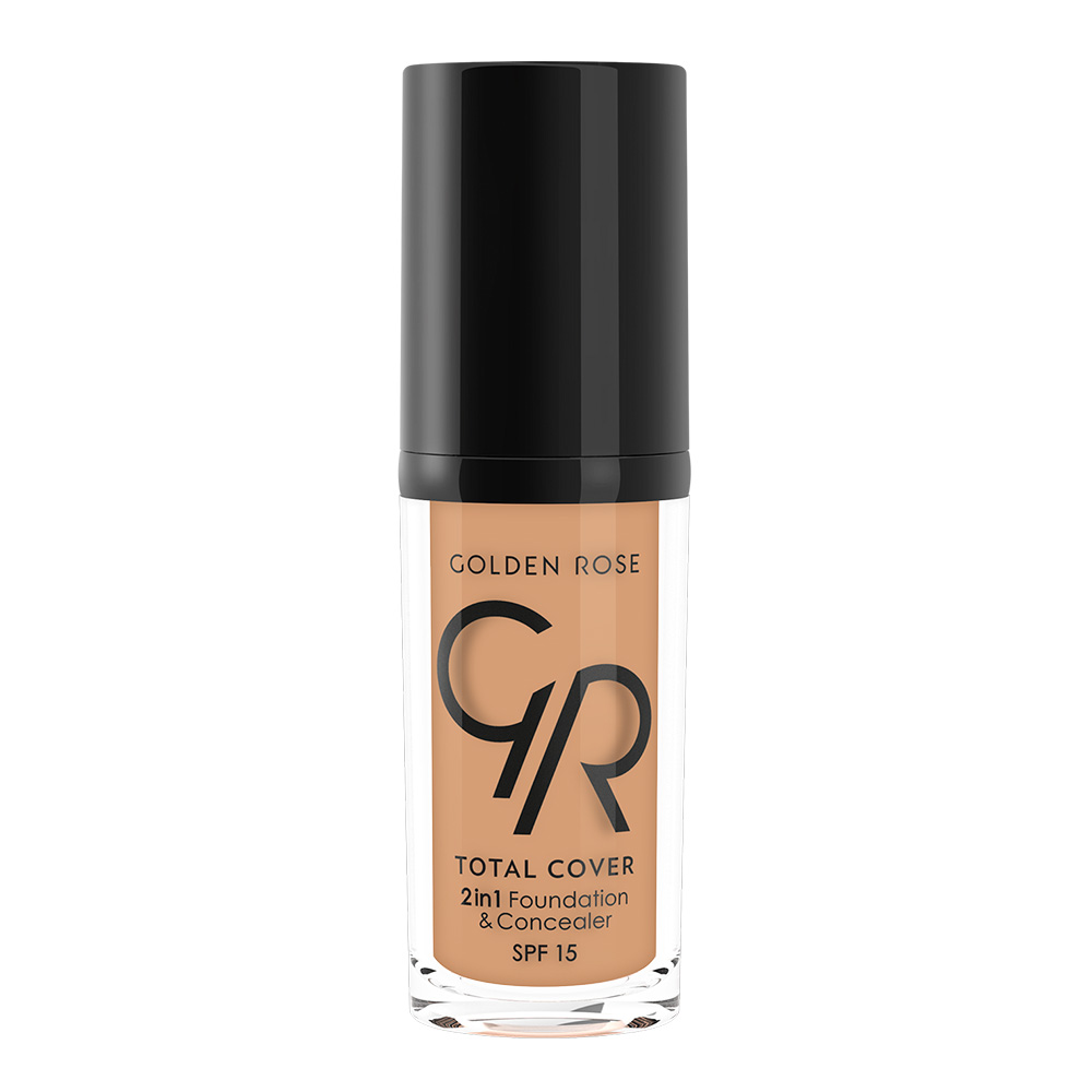 10-Warm-Beige TOTAL COVER 2in1 Foundation & Concealer GR 10 - Warm Beige - Image 1