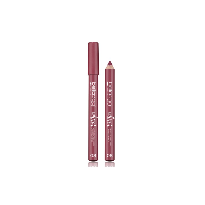 bellaoggi-08 BELLAOGGI LIP LINER ΜΟΛΥΒΙ ΧΕΙΛΙΩΝ Νο 08 - Image 1