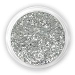 Glitter σκόνη νυχιών Aσημένιο No.9