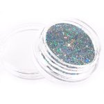 Glitter σκόνη νυχιών Ασημένιο Ιριδίζων