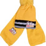 Παιδικό Σετ Σκουφάκι με Κασκόλ