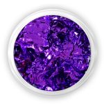 Αλουμινόχαρτο μαλακό μωβ για νύχια