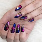 Αλουμινόχαρτο μαλακό μωβ για νύχια - Image 2