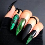 Αλουμινόχαρτο μαλακό πράσινο για νύχια - Image 2