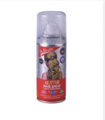 Αποκριάτικο Σπρέι Μαλλιών Με Glitter Ασημί 100ml
