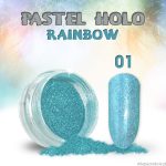 Pastel Holo Rainbow εφε σκόνη για τα νύχια Nr1 1g - Image 2