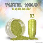 Pastel Holo Rainbow εφε σκόνη για τα νύχια Nr3 1g - Image 2
