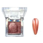 Compact Σκόνη mirror για μονόχρωμο effect sandy gold για τα νύχια 05