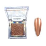Compact Σκόνη mirror για μονόχρωμο effect ocher gold για τα νύχια 06