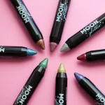 MOON CREATIONS G2 HOLOGRAPHIC GLITTER FACE & BODY CRAYON BLUE 3.2g - Image 2