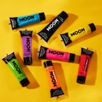MOON CREATIONS M3 INTENSE NEON UV FACE & BODY PAINT GREEN 12ml - Image 3