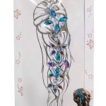 Αποκριάτικα Αυτοκόλλητα Μαλλιών