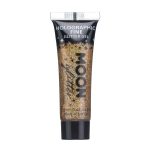 MOON CREATIONS G1 HOLOGRAPHIC FINE GLITTER GEL GOLD 12ml