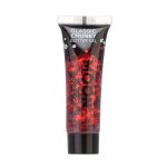 MOON CREATIONS G23 CLASSIC CHUNKY GLITTER GEL RED 12ml