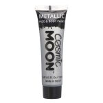MOON CREATIONS S2 METALLIC FACE & BODY PAINT SILVER 12ml