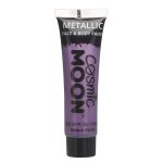 MOON CREATIONS S2 METALLIC FACE & BODY PAINT PURPLE 12ml