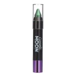 MOON CREATIONS S3 METALLIC FACE & BODY CRAYON GREEN 3.2g