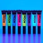MOON CREATIONS M16 INTENSE NEON UV HAIR STREAKS BLUE 15ml - Image 3
