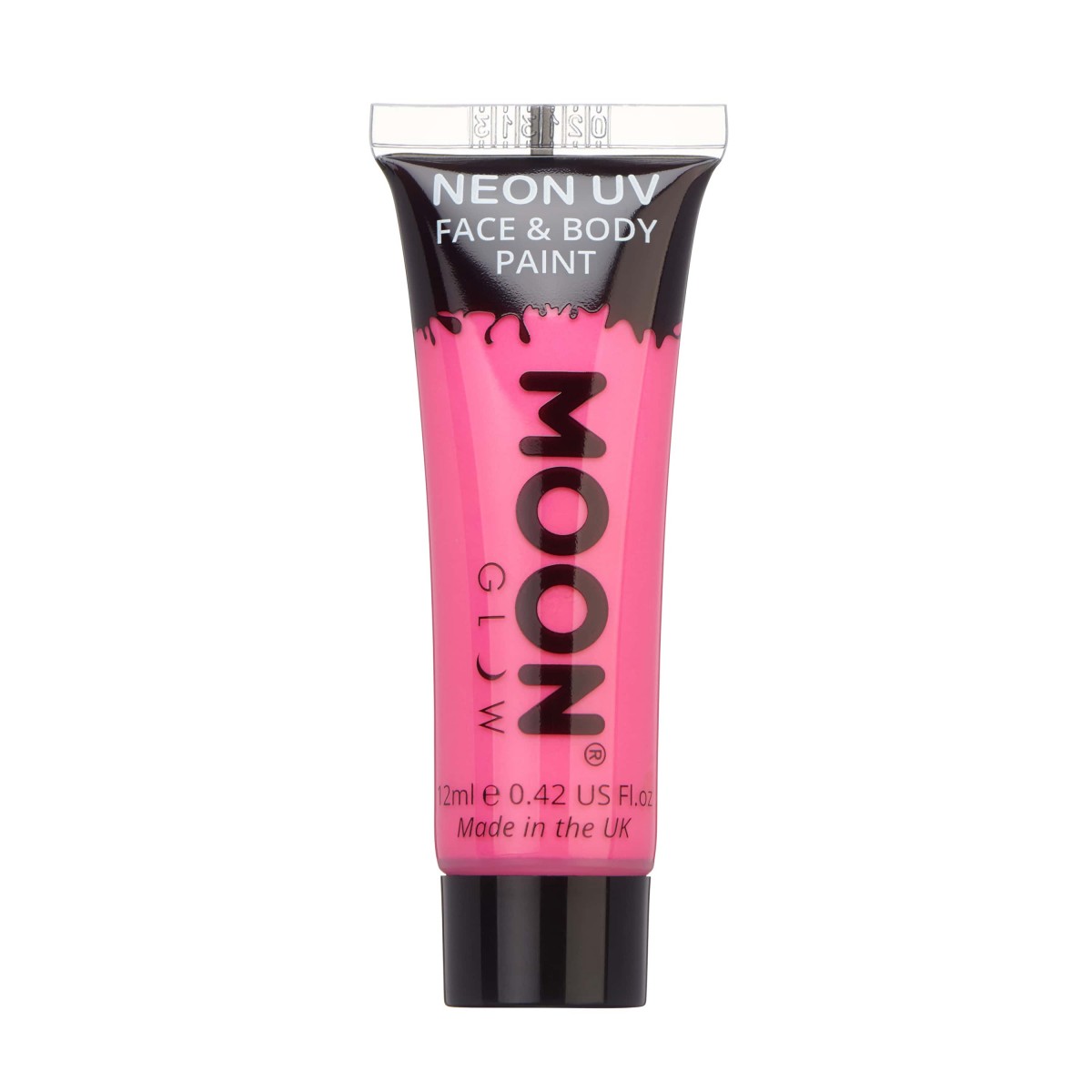 MM5007-1200x1200 MOON CREATIONS M3 INTENSE NEON UV FACE & BODY PAINT PINK 12ml - Image 1