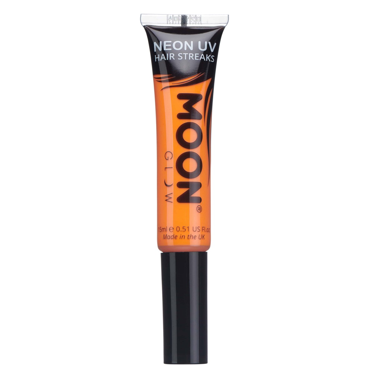 MM6769-1200x1200 MOON CREATIONS M16 INTENSE NEON UV HAIR STREAKS ORANGE 15ml - Image 1