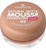 Essence Natural Matte Mousse Foundation 03 Nude 16g