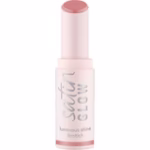 Essence Satin GLOW Luminous Shine Lipstick 02 Blushin It 3.5g - Image 2