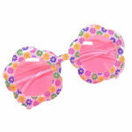 Αποκριάτικα Γυαλιά *Λουλούδι* - Ρόζ