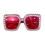 Αποκριάτικα Γυαλιά με Στράς – Κόκκινο