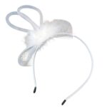 Αποκριάτικη Στέκα Μαλλιών - Λευκή