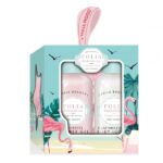 Folia Square Flamingo Body Powder